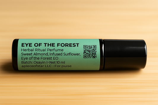 Eye of the Forest – Herbal Ritual Perfume Roller (10 ml)